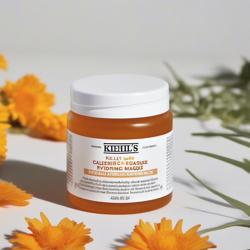 Review mặt nạ Kiehl's Calendula & Aloe Soothing Hydration Masque