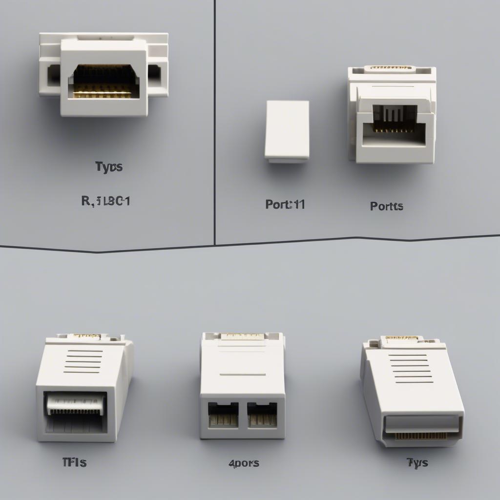 So sánh RJ45 và RJ11