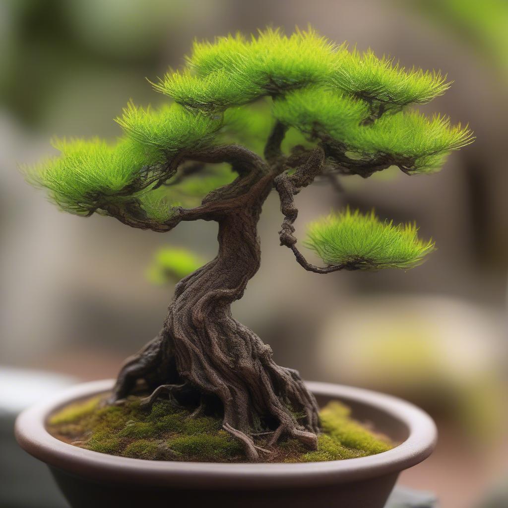 Cây Sam Núi Bonsai Mini