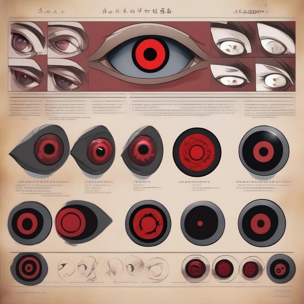 Các cấp độ Sharingan