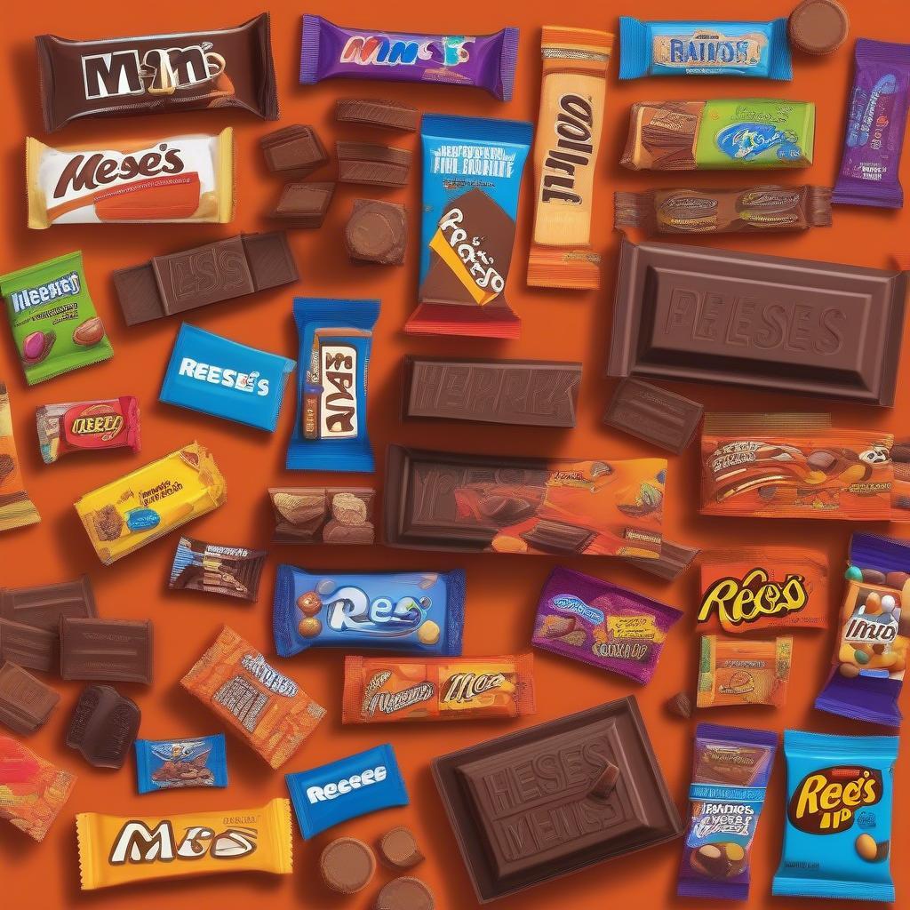 Sô cô la Mỹ: Hershey's, M&M's, Reese's