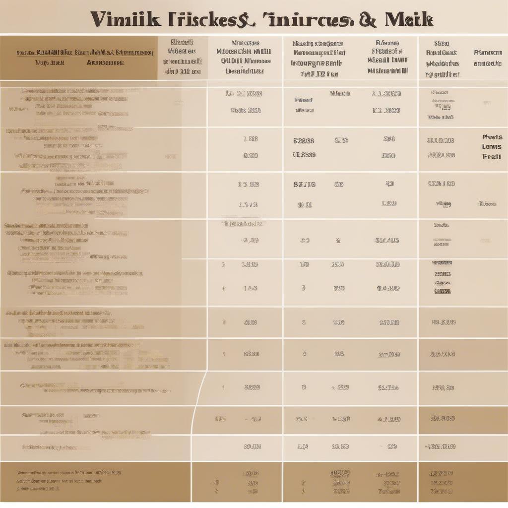 So Sánh Chi Phí Sữa Vinamilk