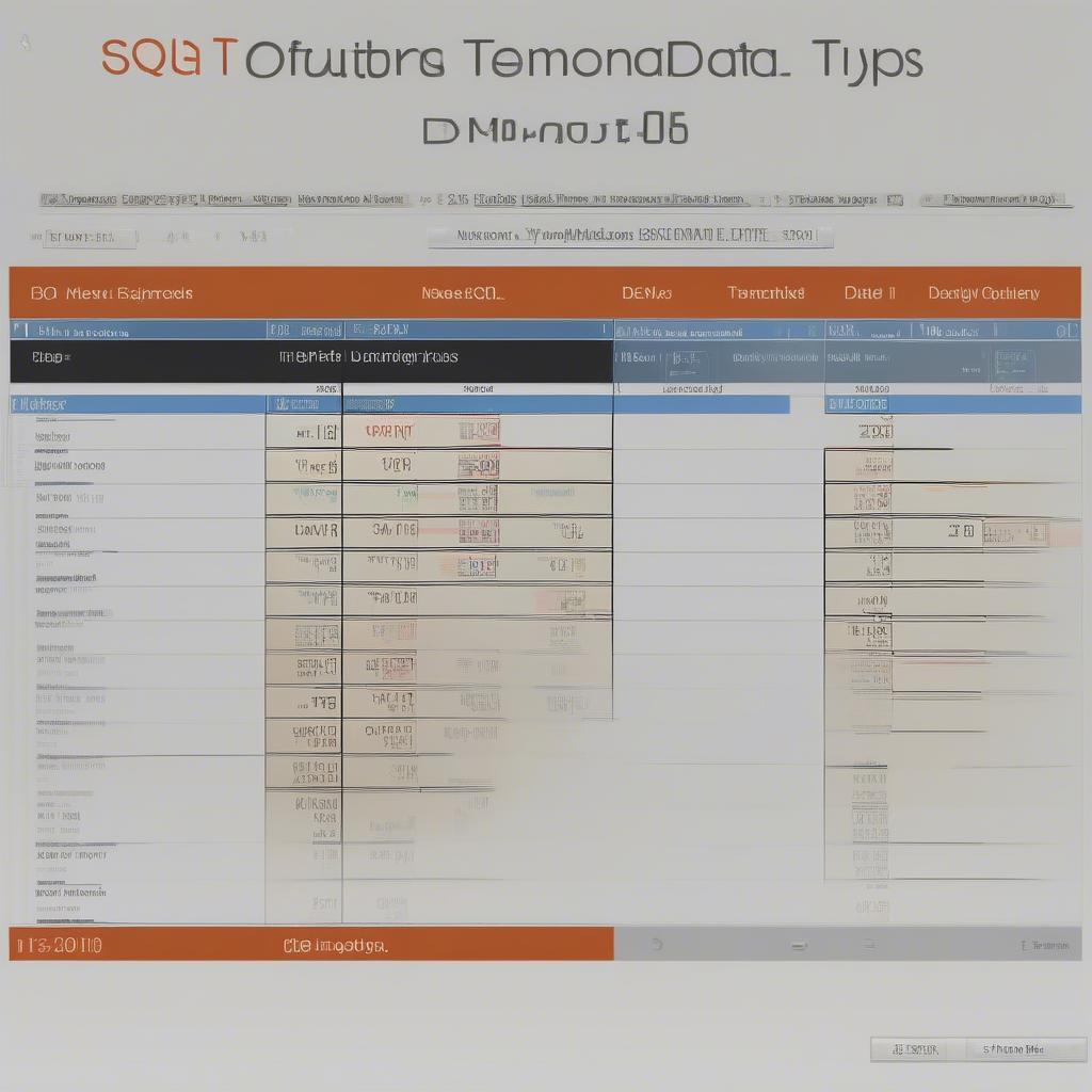 Sử dụng data type ngày giờ trong SQL