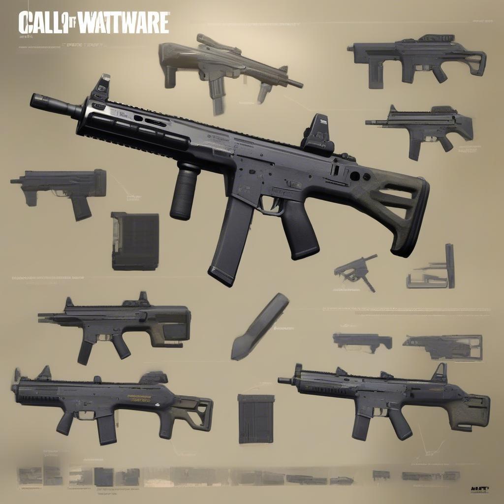 Súng tiểu liên MP5 trong Call of Duty Modern Warfare 2019