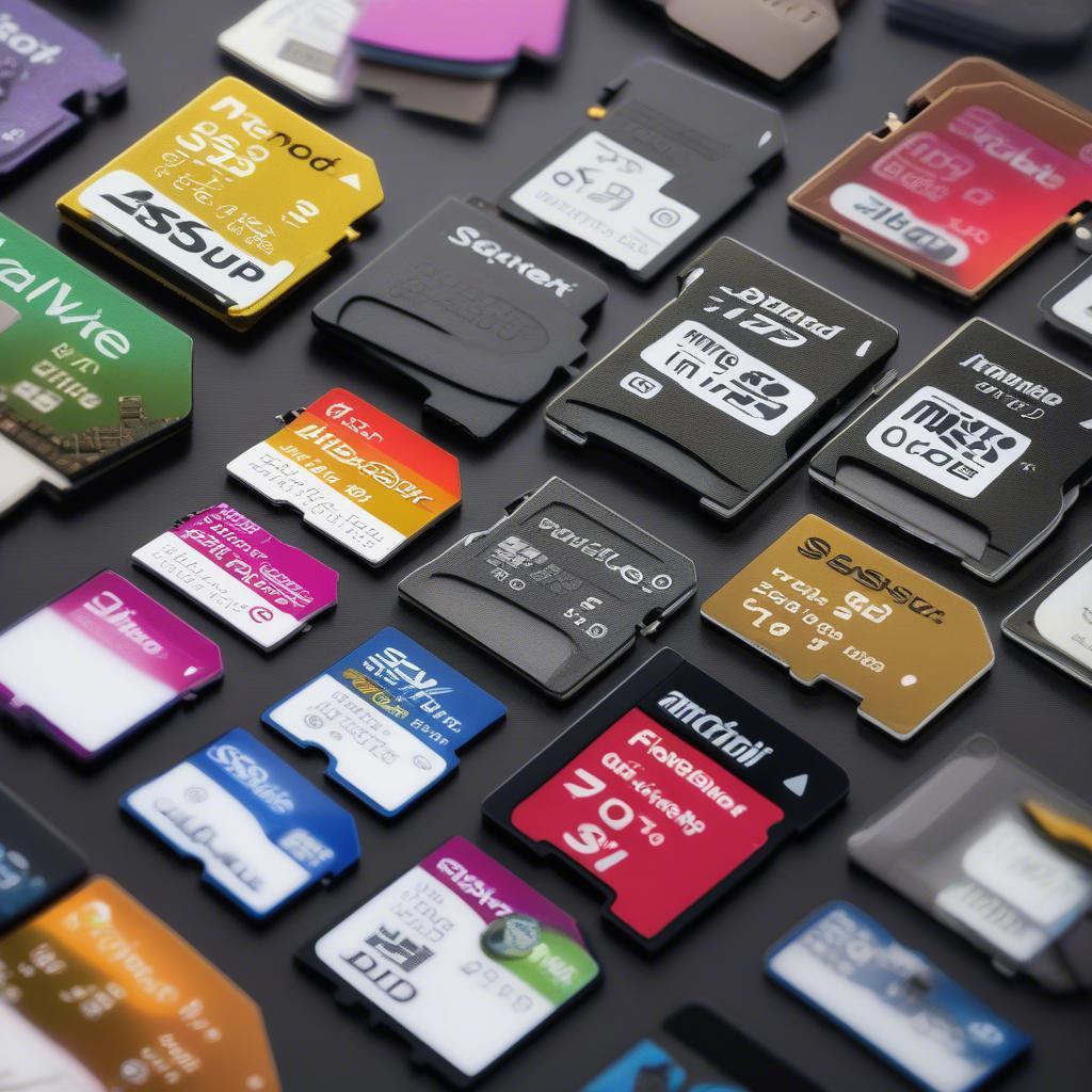 Thẻ nhớ microSD các loại