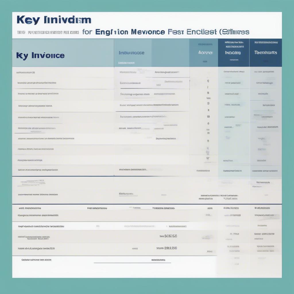 Invoice Terminology