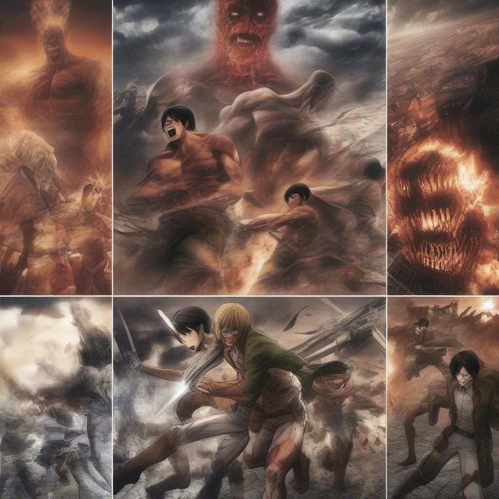 Titan trong Attack on Titan