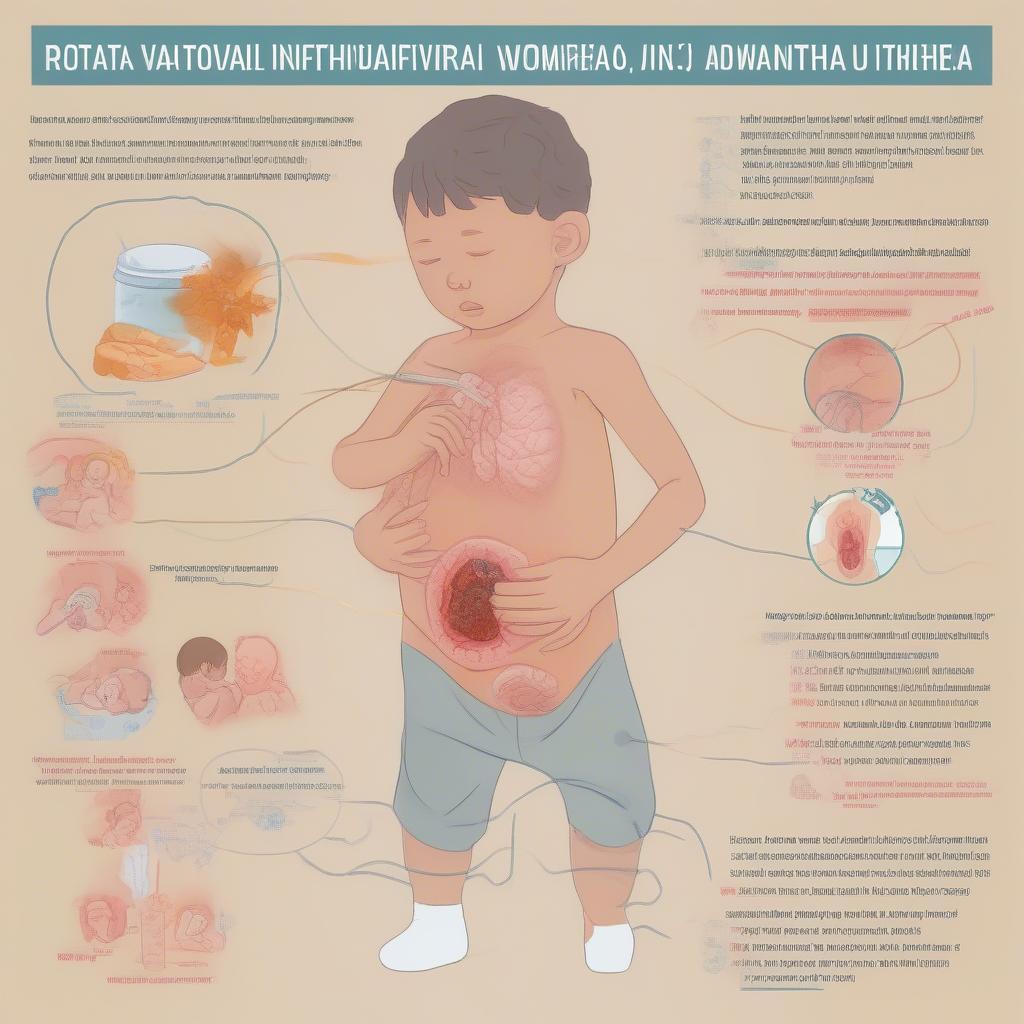 Triệu chứng nhiễm Rotavirus