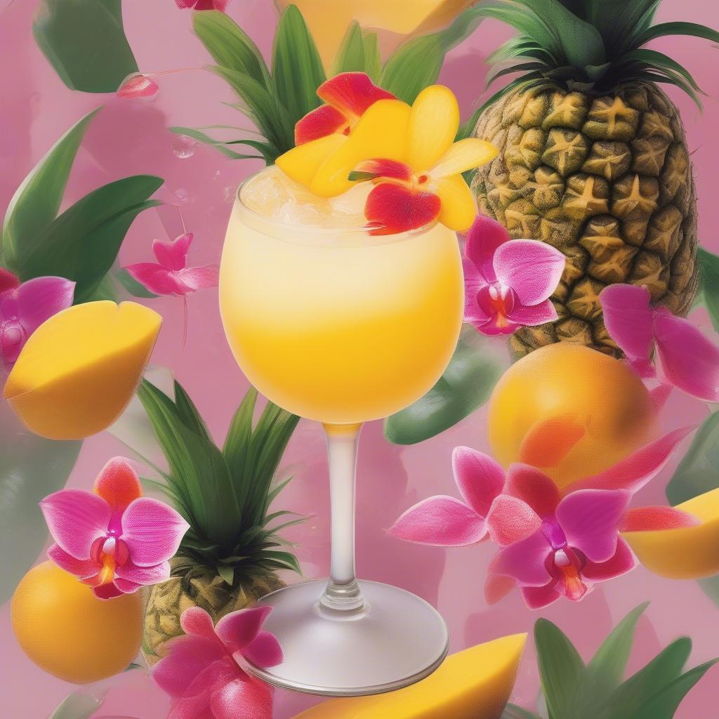 Tropical Brandy Cocktail