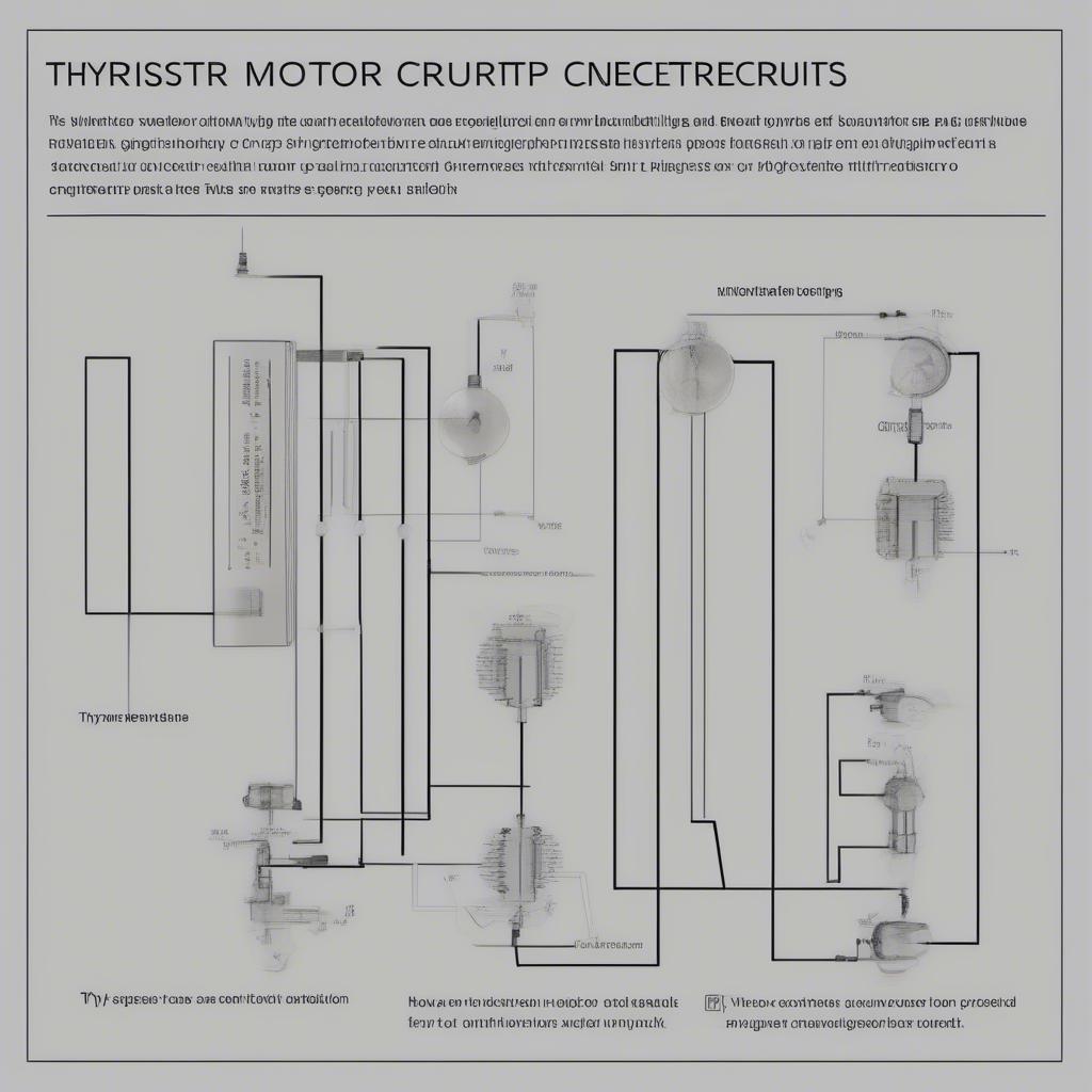 Ứng dụng thyristor trong điều khiển động cơ