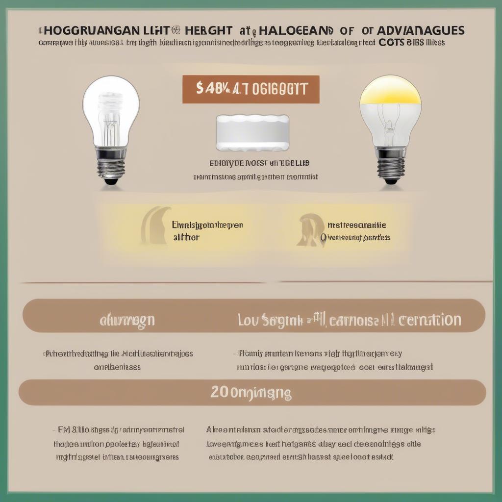 Ưu và Nhược điểm của Bóng Đèn Halogen