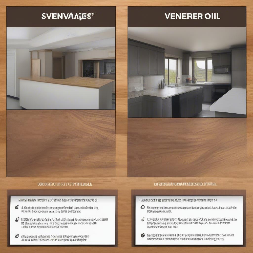 Ưu và nhược điểm của dầu veneer tổng hợp