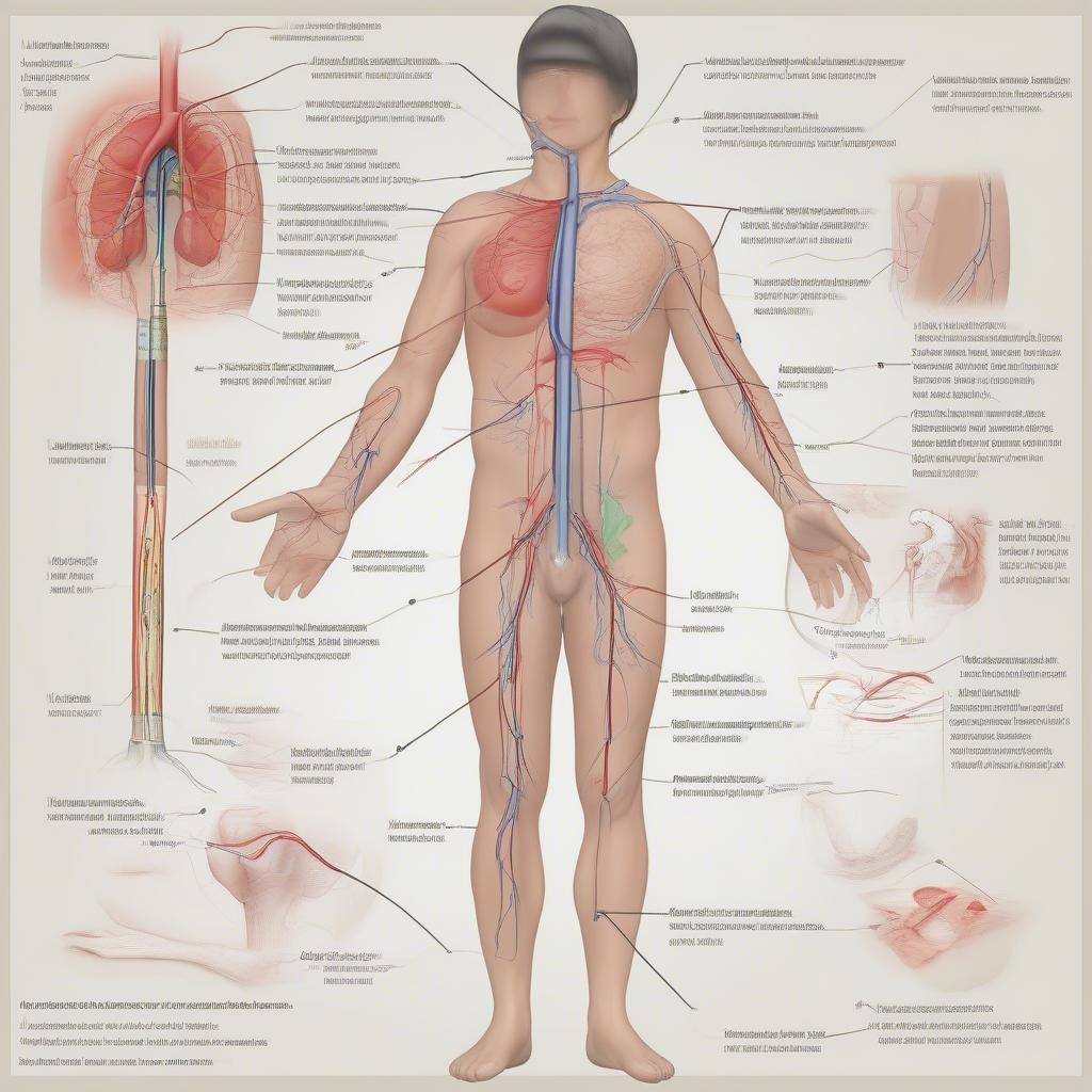 Vị trí đặt catheter